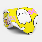 Boe, spookachtige feel.b Geel BG Stropdas (Opgerold)