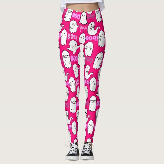 Boe, spookachtige feel.b Roze BG Leggings (Voorkant)