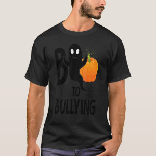 Boe tegen pesten Geest Pompoen Oranje Anti Pester T-shirt