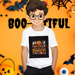 boe-tiful familie | Bijpassende Halloween Boys' T-shirt