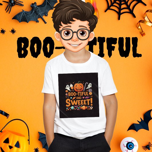 boe-tiful familie | Bijpassende Halloween Boys' T-shirt