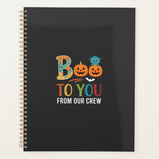 Boe To You Halloween Crew Ontwerp_1 Planner (Voorkant)