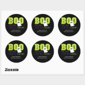 BOE TO YOU VAN ONZE CREW Halloween-Sticker Ronde Sticker (Vel)