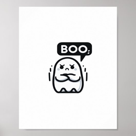 Boe van Afkeuring Grappige Quote Poster (Voorkant)