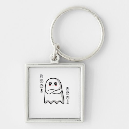 Boe van Afkeuring Klassiek Retro Sleutelhanger (Voorkant)
