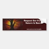 BOE VAN LEVEN Earth Day Gift Series Bumpersticker (Voorkant)