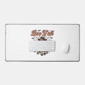 Boe Y'all Westerse Geest Halloween Ontwerp Bureaumat (Keyboard & Muis)