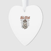 Boe Y'all Westerse Geest Halloween Ontwerp Ornament (voorkant)