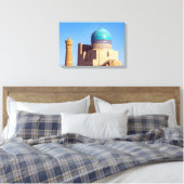 Boechara, Oezbekistan - Kalyan-moskee Canvas Afdruk (Insitu (Slaapkamer))