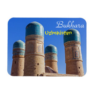 Boechara, Oezbekistan - madrassa Chor Minor Magneet