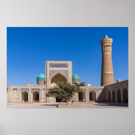 Boechara, Oezbekistan - Po-i-Kalyan Poster (Voorkant)