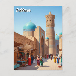 Boechara Oezbekistan Reizen Briefkaart