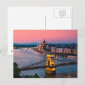 Boedapest 002A Briefkaart (Voorkant / Achterkant)