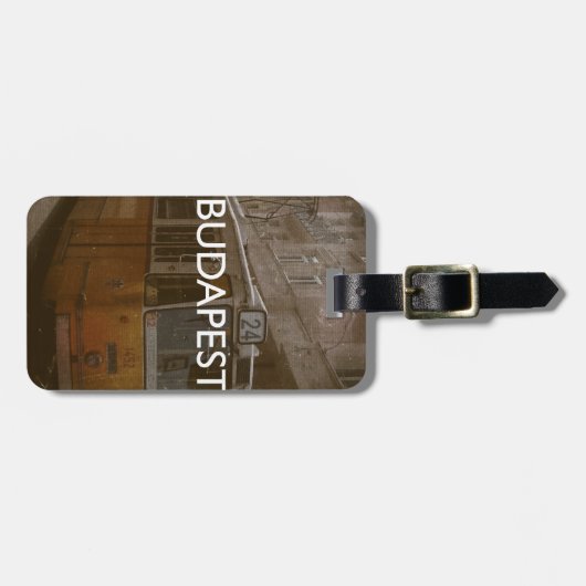 Boedapest Bagagelabel (Voorkant horizontaal)