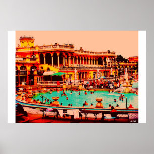 Boedapest Baths Poster