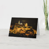 Boedapest bij nacht kaart (Voorkant)