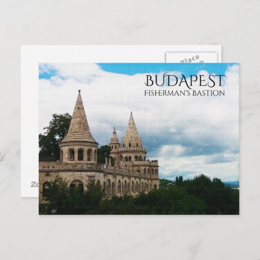 Boedapest Briefkaart (Voorkant / Achterkant)