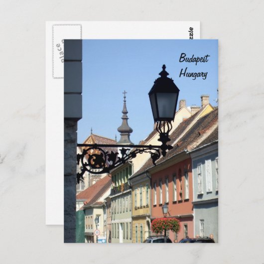 Boedapest Briefkaart (Voorkant / Achterkant)