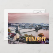 Boedapest Briefkaart (Voorkant / Achterkant)