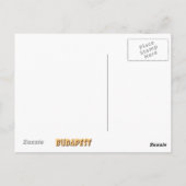 Boedapest Briefkaart (Achterkant)
