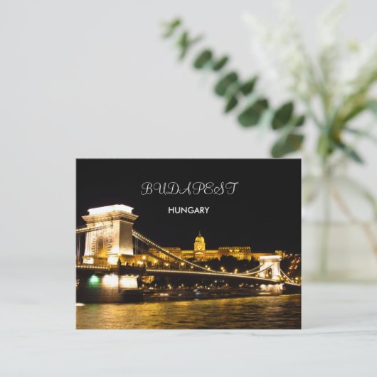 Boedapest Briefkaart (Staand voorkant)