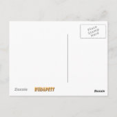 Boedapest Briefkaart (Achterkant)
