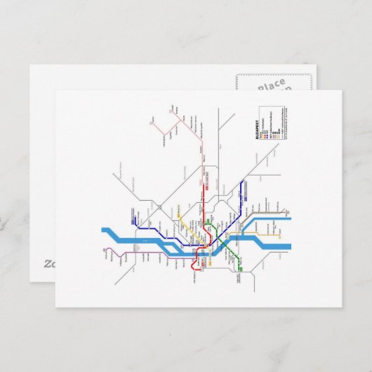 Boedapest Briefkaart (Voorkant / Achterkant)