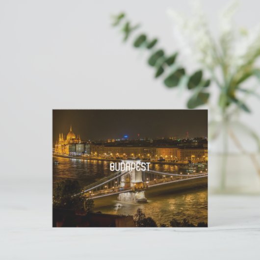 Boedapest Briefkaart (Staand voorkant)