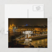 Boedapest Briefkaart (Voorkant / Achterkant)