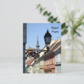 Boedapest Briefkaart (Staand voorkant)