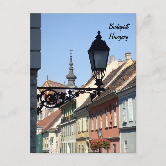 Boedapest Briefkaart (Voorkant)