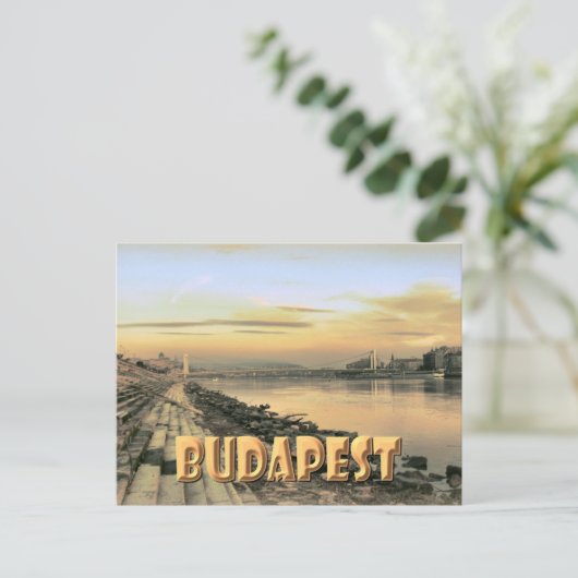 Boedapest Briefkaart (Staand voorkant)