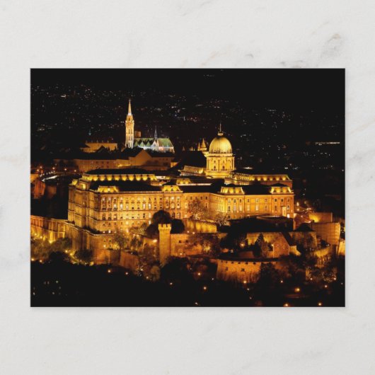 Boedapest Briefkaart (Voorkant)