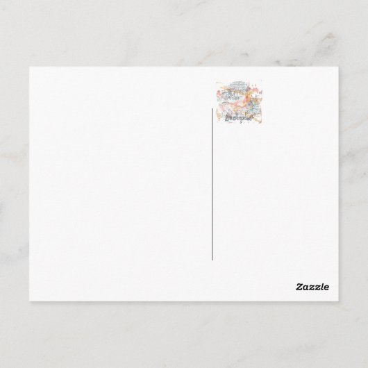 Boedapest Briefkaart (Achterkant)