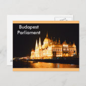 Boedapest Briefkaart (Voorkant / Achterkant)