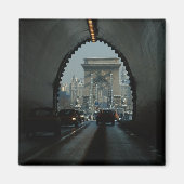 Boedapest Chain Bridge Magneet (Voorkant)