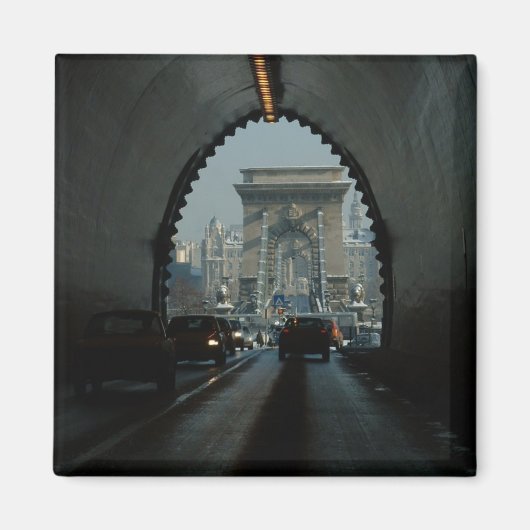Boedapest Chain Bridge Magneet (Voorkant)