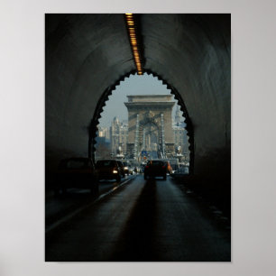 Boedapest Chain Bridge Poster