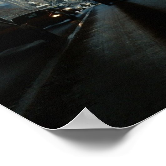 Boedapest Chain Bridge Poster (Hoek)