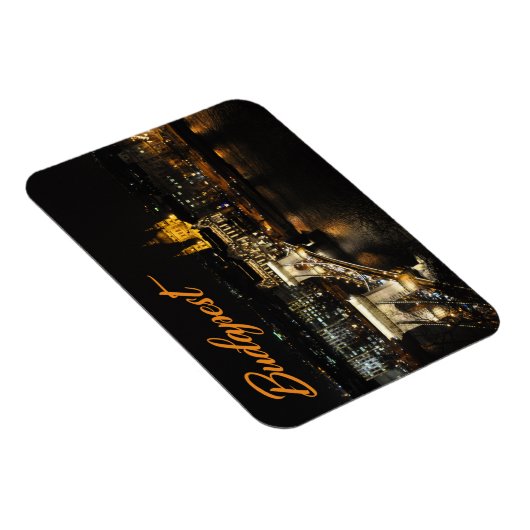 Boedapest, de kettingbrug van het kasteel Buda Magneet (Rechterzijde)