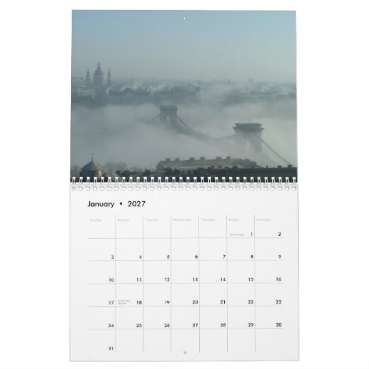 Boedapest en de Donau - 2013 Kalender (Jan 2027)