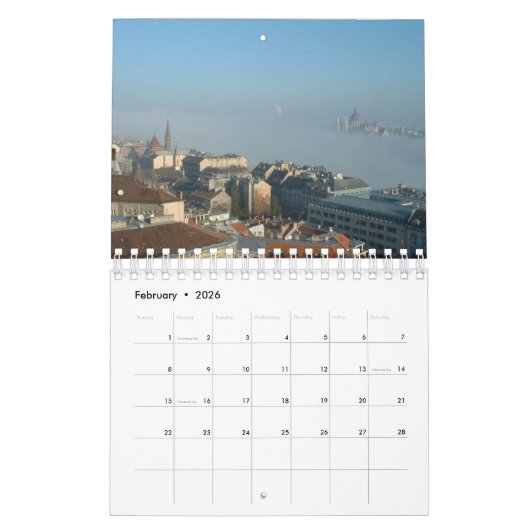 Boedapest en de Donau - 2016 Kalender (Feb 2026)