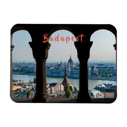 Boedapest en het Hongaarse parlement Magneet (Horizontaal)