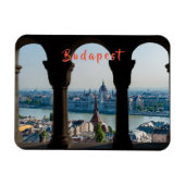Boedapest en hongaars parlement magneet (Horizontaal)