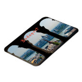 Boedapest en hongaars parlement magneet (Linkerzijde)