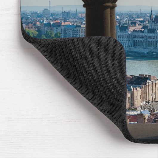 Boedapest en hongaars parlement muismat (Hoek)