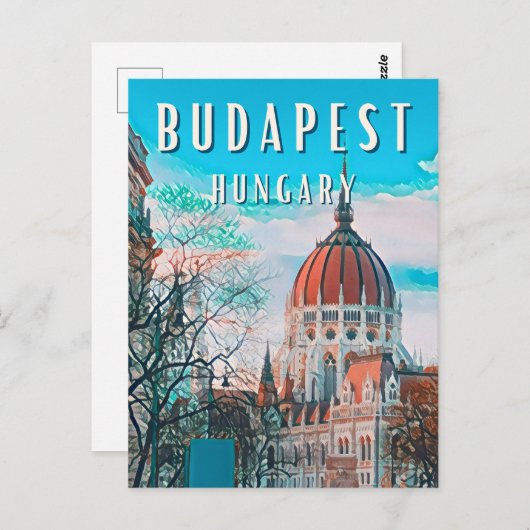 Boedapest (film) briefkaart (Voorkant / Achterkant)