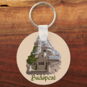 Boedapest: Fisherman's Bastion Sleutelhanger (Voorkant)