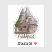 Boedapest: Fisherman's Bastion Sticker (Vel)