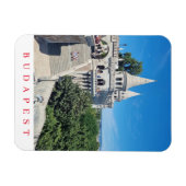 Boedapest Fisherman's Bastion uitzicht fridge magn Magneet (Horizontaal)